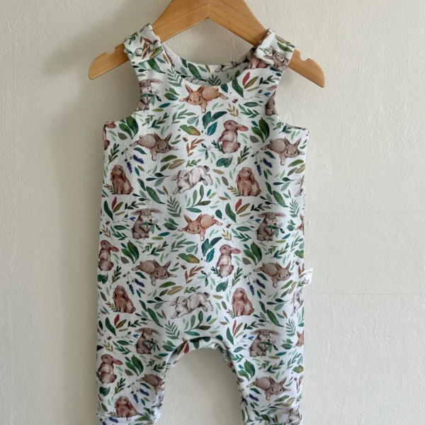 Bunny Meadow Romper by Wonder & Wren