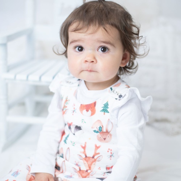 Christmas Party Romper by Wonder & Wren