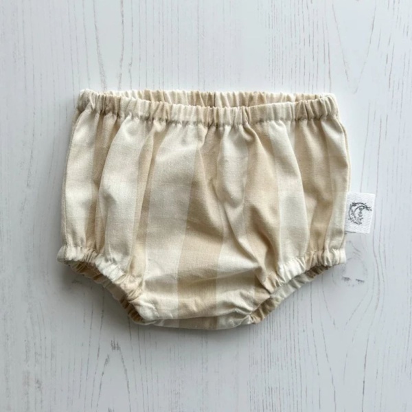 Natural Gingham Bloomers by Wonder & Wren