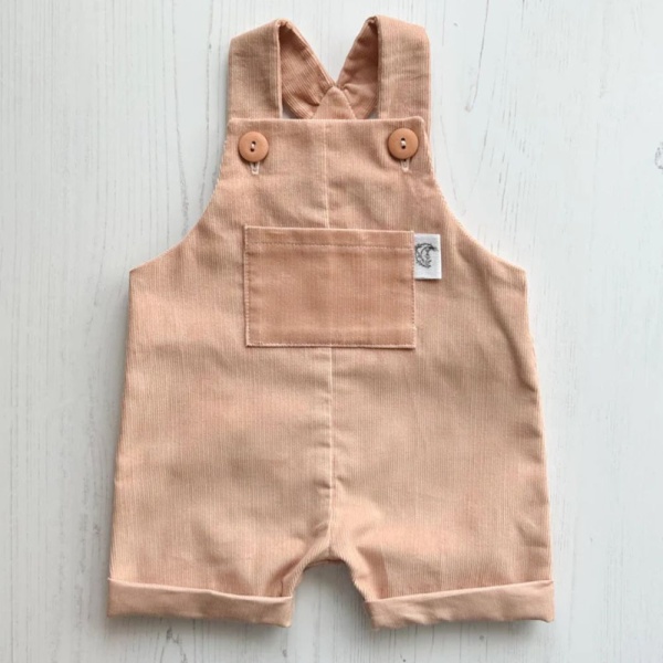 Rose Needlecord Dungarees by Wonder & Wren