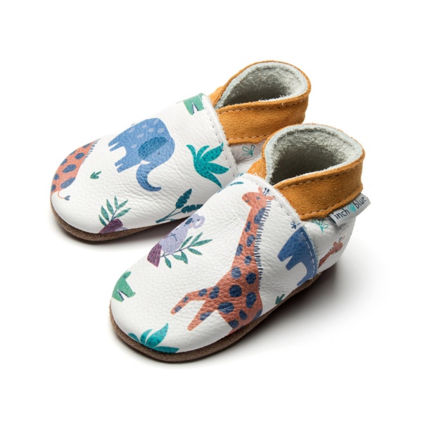 Babys First Shoes | Safari | Animals | Flexible Sole | Shoes That Stay ...