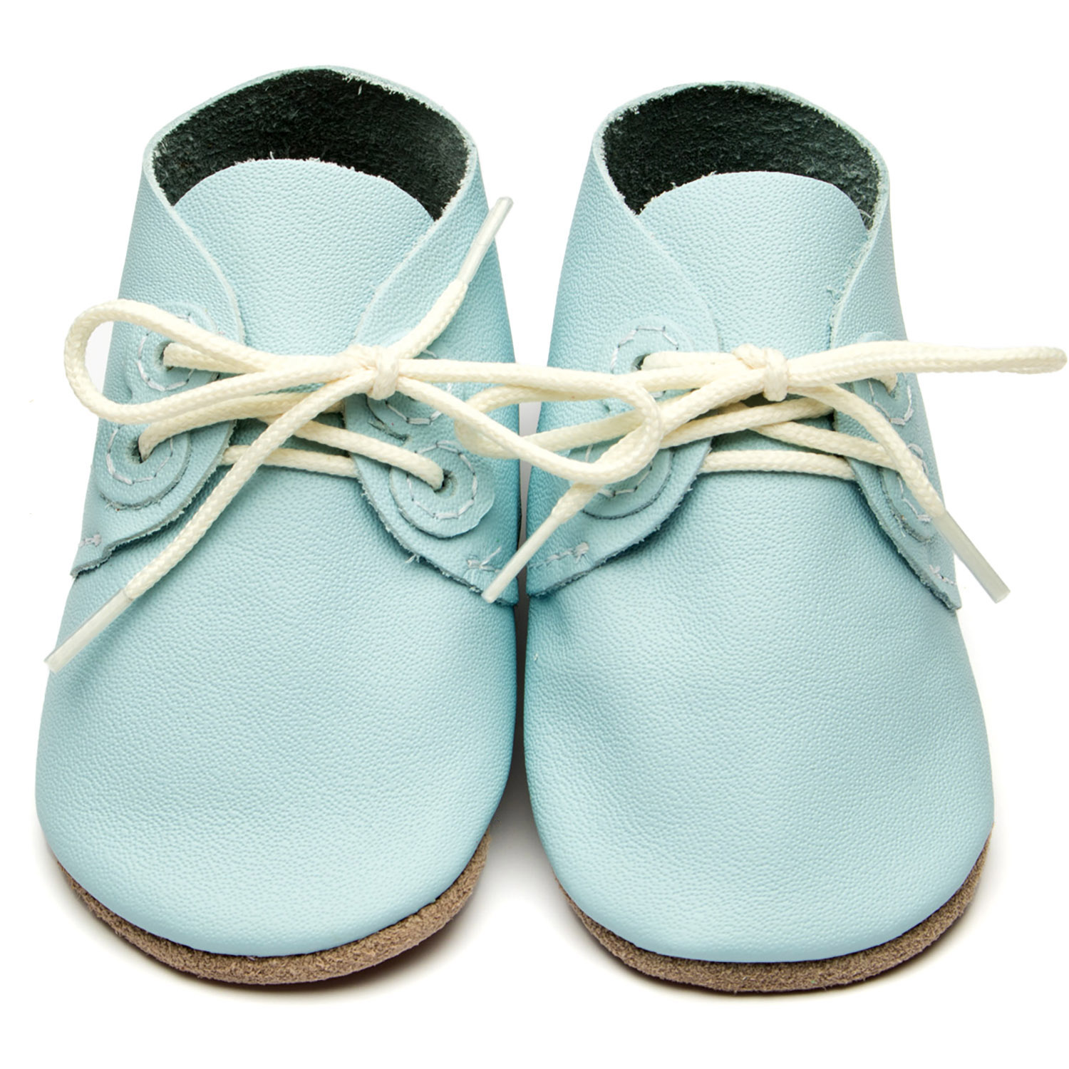Baby Boy Occasion Shoes | Derby Baby Blue | Leather | Inch Blue