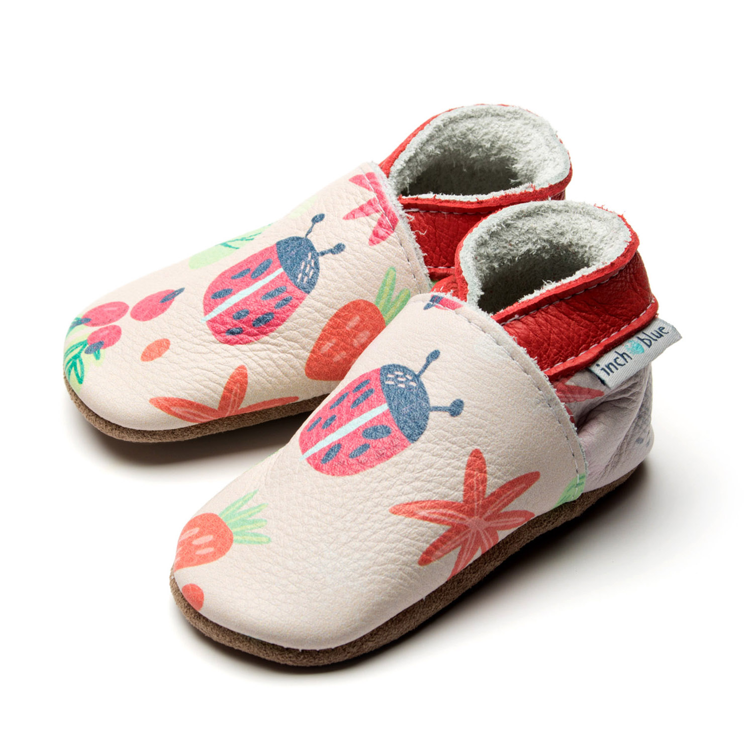 Baby & Toddler First Shoes | Ladybug | Girls | Non Slip | Flexible Sole ...