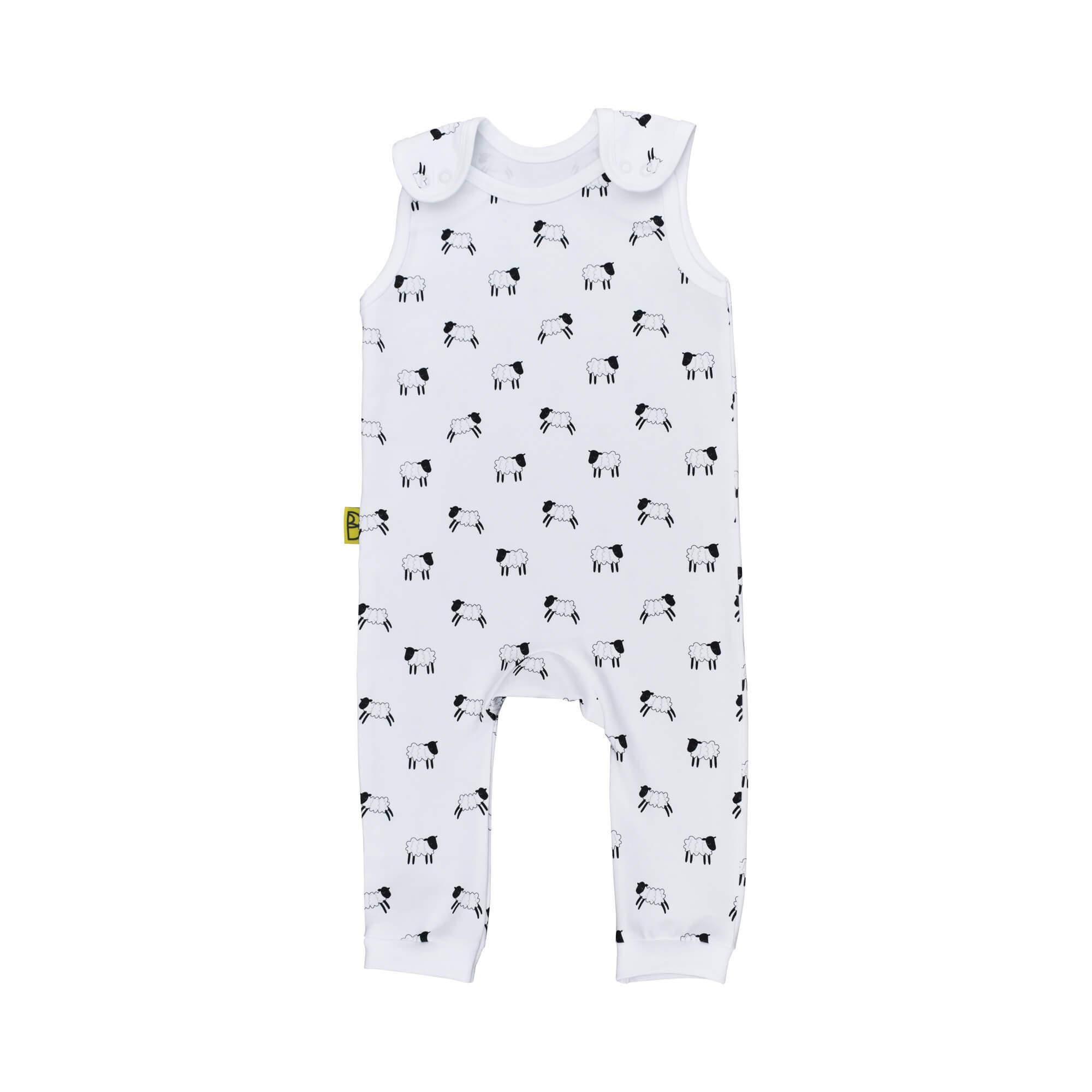 Sheep Dungarees by Babi Bw